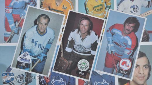 1973-74 O-Pee-Chee WHA Poster Complete Set of 20