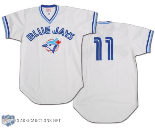 George Bell 1983 Toronto Blue Jays Game-Issued Jersey & Lineup Cards Collection