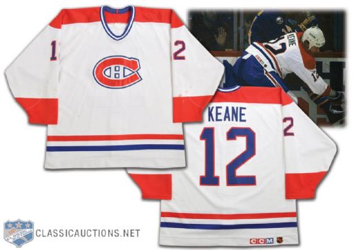 Mike Keane 1994-95 Montreal Canadiens Game-Worn Jersey