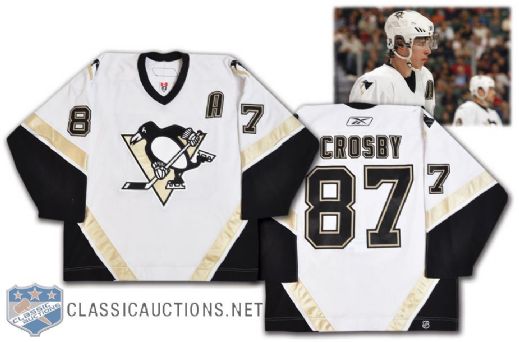 Sidney Crosby 2006-07 Pittsburgh Penguins Game-Worn Jersey - Photo-Matched!