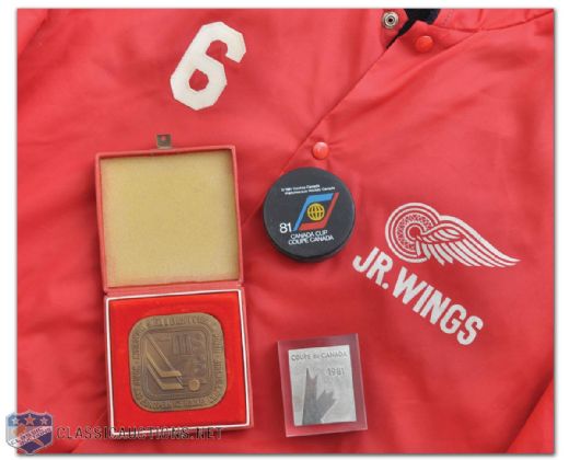 Ken Morrows Junior and International Hockey Memorabilia Collection