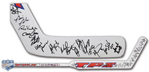 1980 Team USA "Miracle on Ice" Team-Signed Goalie Stick