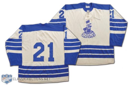 Bob Berrys 1968-69 AHL Cleveland Barons Game-Worn Jersey