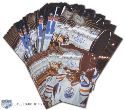 Grant Fuhr Edmonton Oilers Autographed Photo Collection of 150