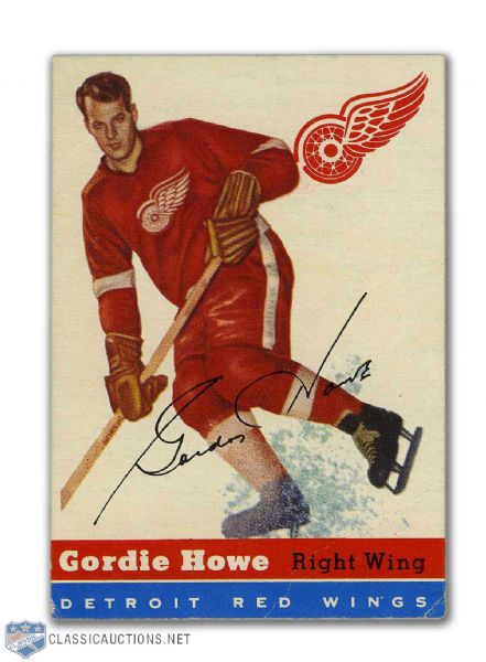 1954-55 Topps #8 Gordie Howe