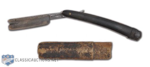 1900s Governor General of Canada Lord Stanley Straight Blade Razor