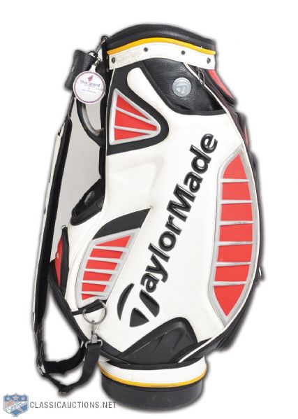Yvan Cournoyer Celebrity Classic Autographed TaylorMade Golf Bag