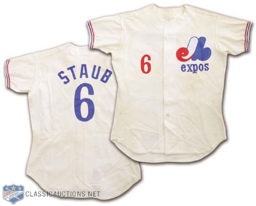 Rusty Staub 1979 Montreal Expos Jersey