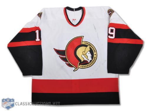 ottawa senators game worn jerseys