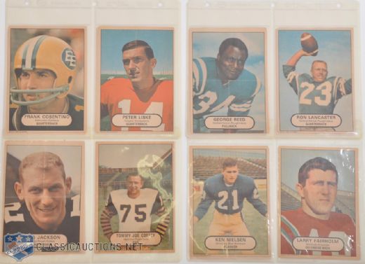 1968 O-Pee-Chee CFL Mini-Poster Complete Set of 16