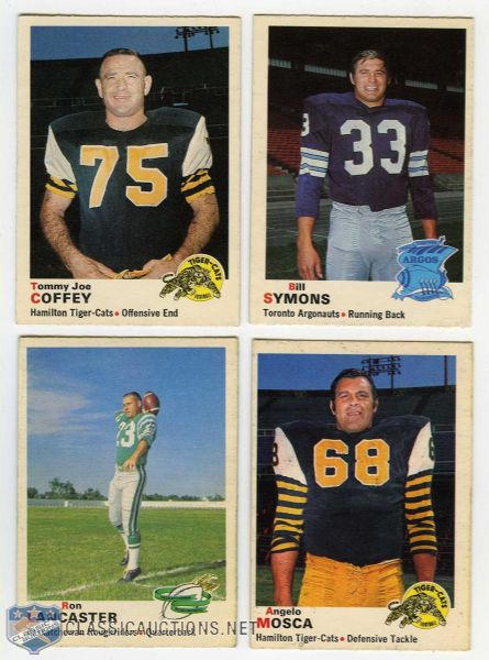 1970 O-Pee-Chee CFL Near Complete Set (112/115) and Extras (37)