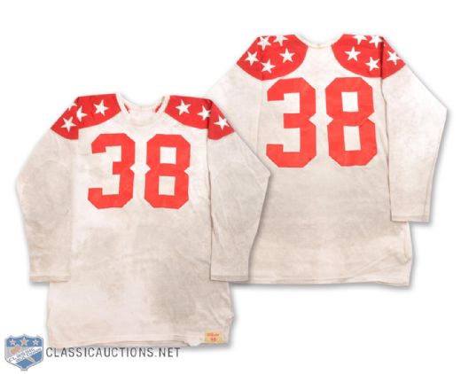 1950s CFL West All-Star "Shrine Game" Game-Worn #38 Jersey