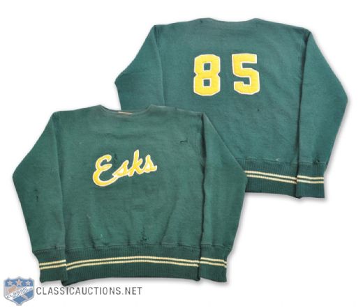 Edmonton Eskimos Late-1950s Wool Player Sweater