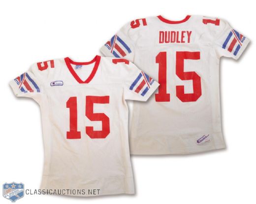 Brian Dudleys 1986 Montreal Alouettes Game-Worn Jersey