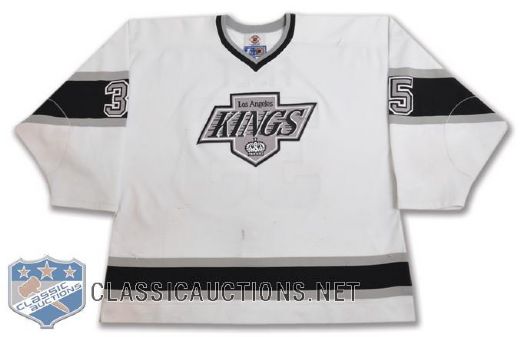 Stephane Fisets 1997-98 Los Angeles Kings Game-Worn Jersey