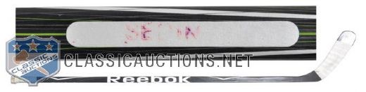 Henrik Sedins Vancouver Canucks Reebok Game-Used Stick