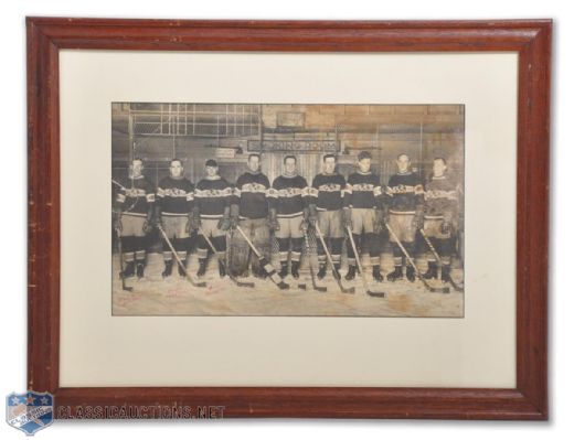 Montreal Canadiens 1924-25 Team Photo - Globe Jerseys! (20" x 26")