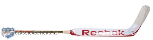 Carey Prices Early-2010s Montreal Canadiens Reebok 11K Signed Game-Used Stick with LOA