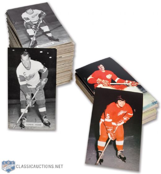 Detroit Red Wings Late-1950s to Early-1980s JD McCarthy Postcard Collection of 456