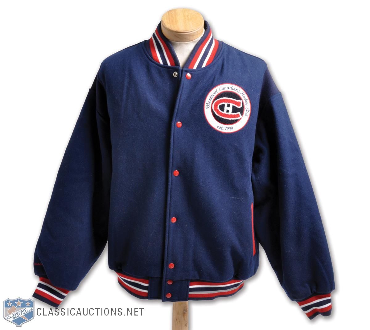 Lot Detail - Montreal Canadiens Mitchell & Ness Vintage Jacket