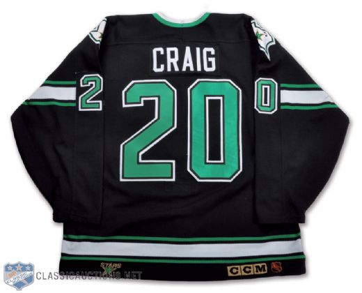 dallas stars game worn jersey