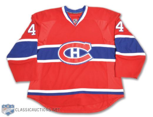 Roman Hamrliks 2010-11 Montreal Canadiens Game-Worn Jersey with Team LOA