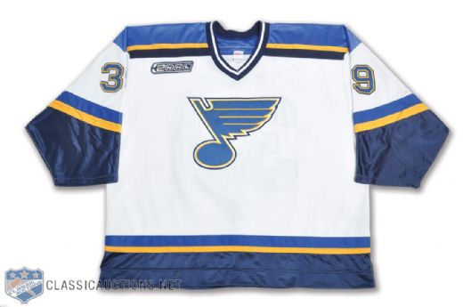 Kelly Chases 1999-2000 St. Louis Blues Game-Worn Jersey