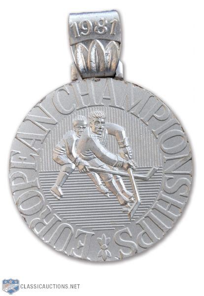 European Hockey Championships 1981 Silver Medal Won by Sweden