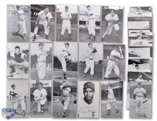 Vintage 1950s JD McCarthy Baseball Postcards, Baseball Magazines Pictures and More (112 Items)