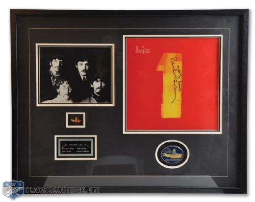 Paul McCartney Signed "The Beatles 1" LP Framed Display with Frank Caiazzo LOA (24" x 30")
