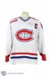Shayne Corsons 1999-2000 Montreal Canadiens Signed "Last Game of the 20th Century" Game-Worn Jersey 