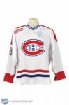 Martin Rucinskys 1999-2000 Montreal Canadiens Signed "Last Game of the 20th Century" Game-Worn Jersey 