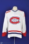 Jeff Hacketts 1999-2000 Montreal Canadiens signed "Last Game of the 20th Century" Game-Worn Jersey 