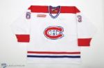 Craig Darbys 1999-2000 Montreal Canadiens Signed "Last Game of the 20th Century" Game-Worn Jersey 