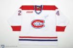Scott Thorntons 1999-2000 Montreal Canadiens Signed "Last Game of the Century" Game-Worn Jersey 