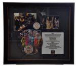 The Beatles Sgt. Peppers Lonely Hearts Club Band Framed Montage  (28" x 32") 