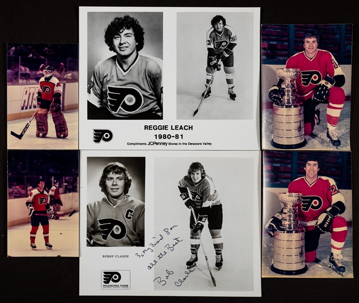 Philadelphia Flyers 1967-68 to Circa Early-1980s Team-Issued Photo Collection of 250+