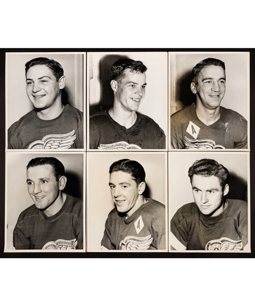 Detroit Red Wings Early-1950s to 1975-76 Team-Issued Photo Collection of 100+