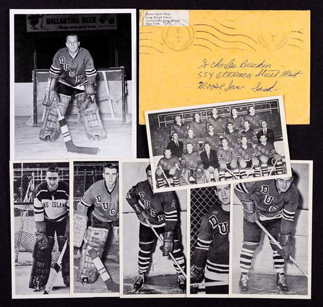 1967-68 Long Island Ducks Postcard Collection of 46 