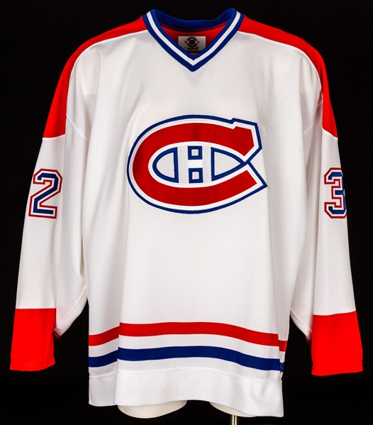 Brad Brown’s 1998-99 Montreal Canadiens Game-Issued Jersey with Team LOA