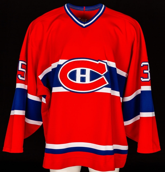 Jassen Cullimore’s 1997-98 Montreal Canadiens Game-Worn Jersey with Team LOA