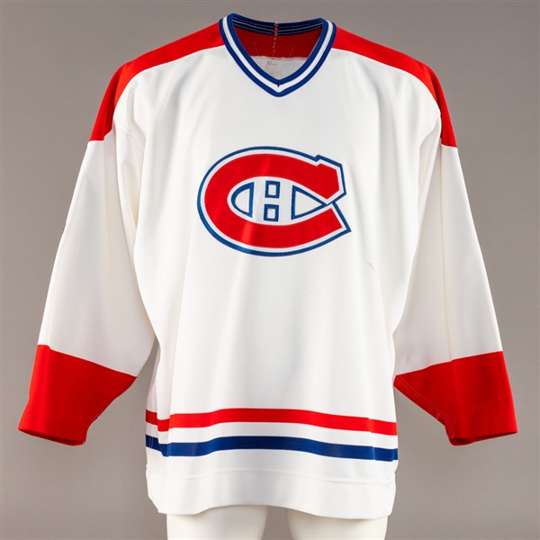 Ron Tugnutts (1994-95) / Rollie Melansons (1990s Oldtimers) Montreal Canadiens Game-Worn Jersey with Team LOA