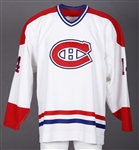 Terry Ryans Mid-to-Late-1990s Montreal Canadiens Game-Worn Jersey with Team LOA
