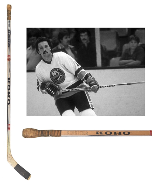 Bryan Trottiers Circa 1982-83 New York Islanders Koho Game-Used Stick