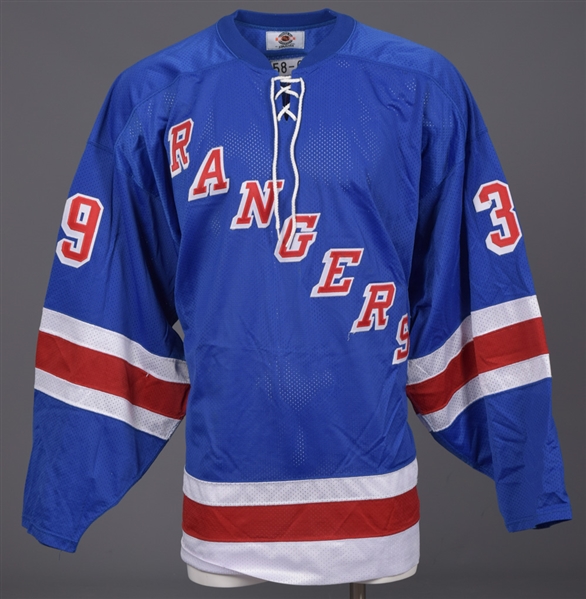 Dan Cloutiers 1998-99 New York Rangers Game-Worn Jersey with Team LOA