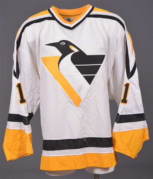Peter Skudras 1998-99 Pittsburgh Penguins Game-Worn Jersey