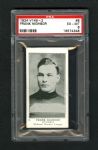 1924-25 William Patterson V145-2 Hockey Card #6 HOFer Frank "Pembroke Peach" Nighbor - Graded PSA 6 - Highest Graded!