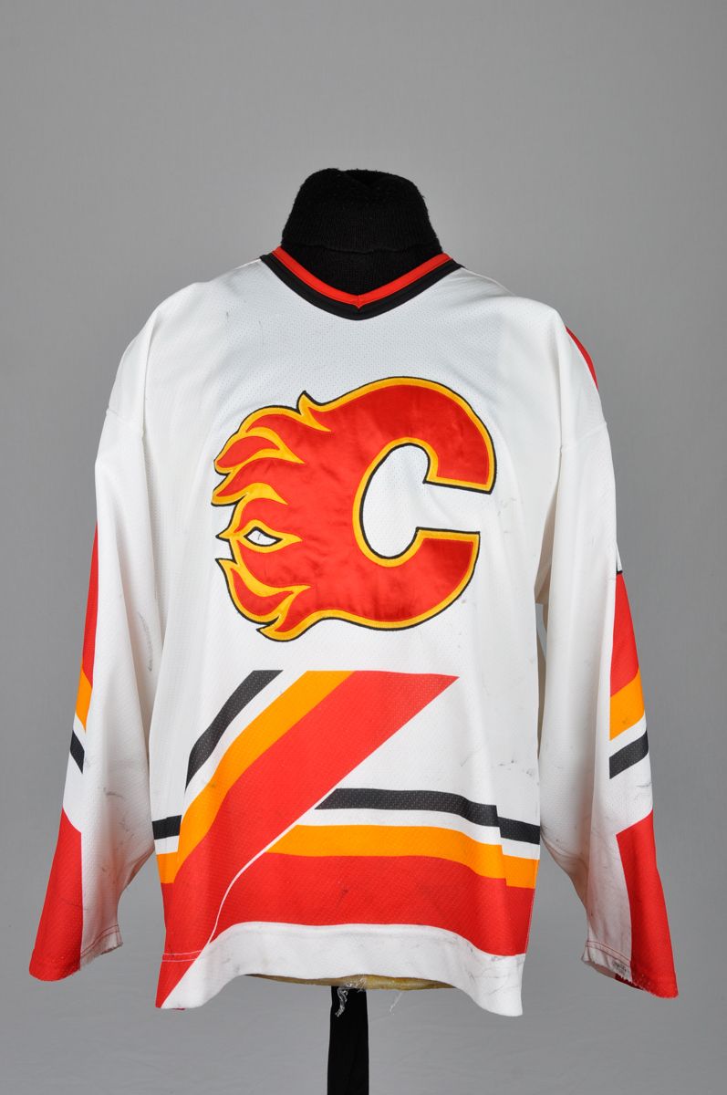 Lot Detail - Hnat Domenichelli's 1997-98 Calgary Flames Game-Worn ...