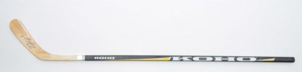 Mario Lemieux Signed Koho Stick and Puck with COAs