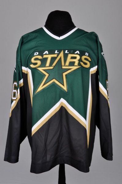 Sergei Zubovs 2003-04 Dallas Stars Game-Worn Jersey with LOA